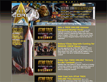 Tablet Screenshot of gaming.trekcore.com